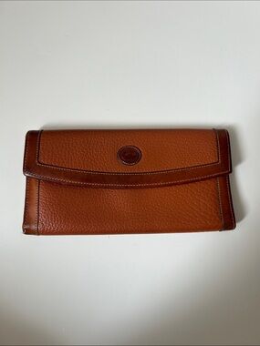 Dooney & Bourke Vintage brown Leather Wallet Made in USA
